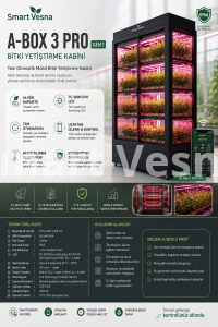 A-Box 3 Pro Gen 1 Bitki Yetiştirme Kabini